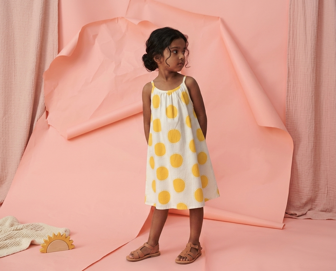Summer Sundress with Spaghetti Straps